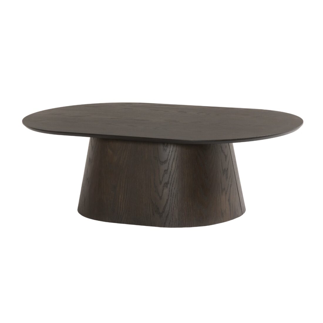 Salontafel Novero 8211 Eiken Espresso 8211 Ovaal 8211 120 Cm