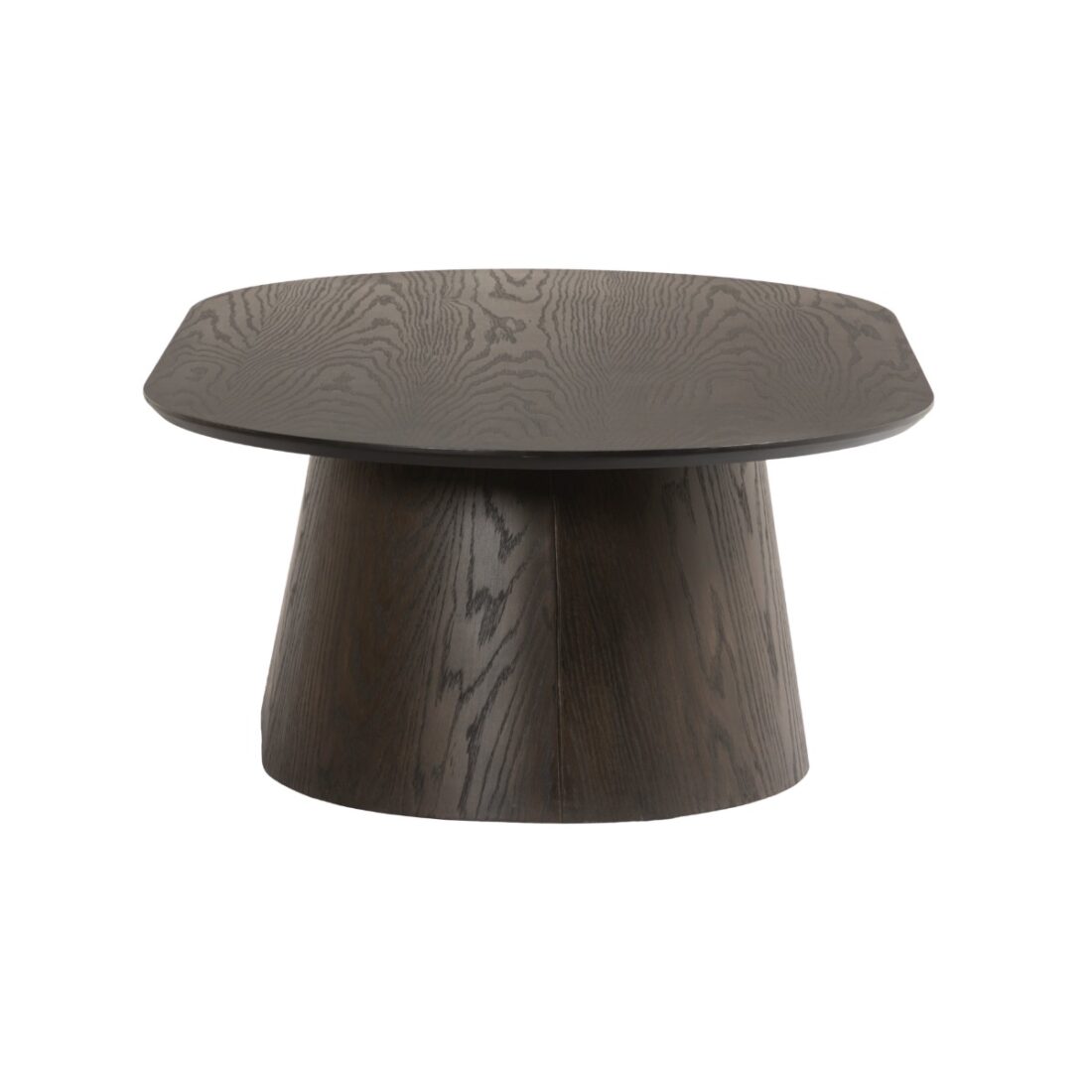 Salontafel Novero 8211 Eiken Espresso 8211 Ovaal 8211 120 Cm