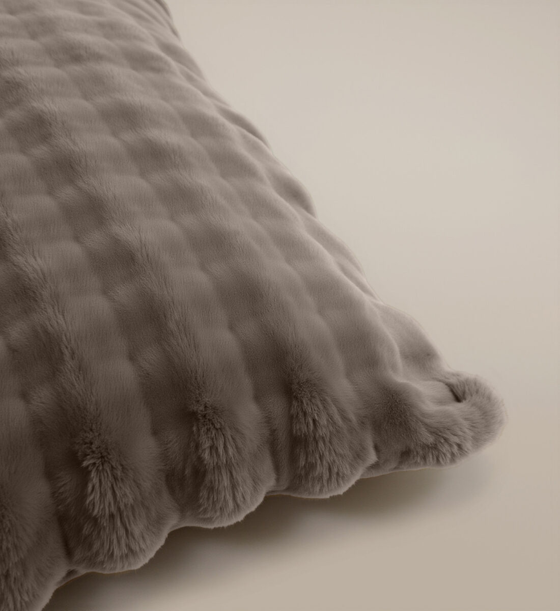 Pompon Taupe 240 X 220