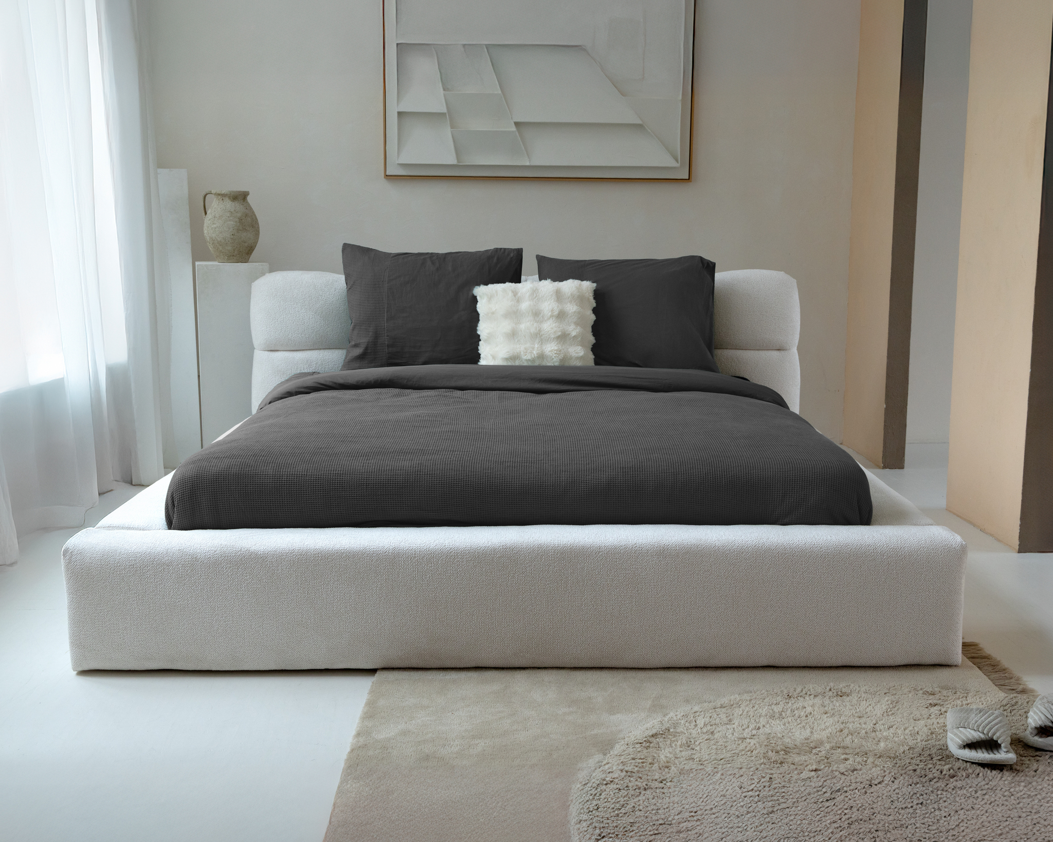 Wafel Antraciet 200 X 200 260