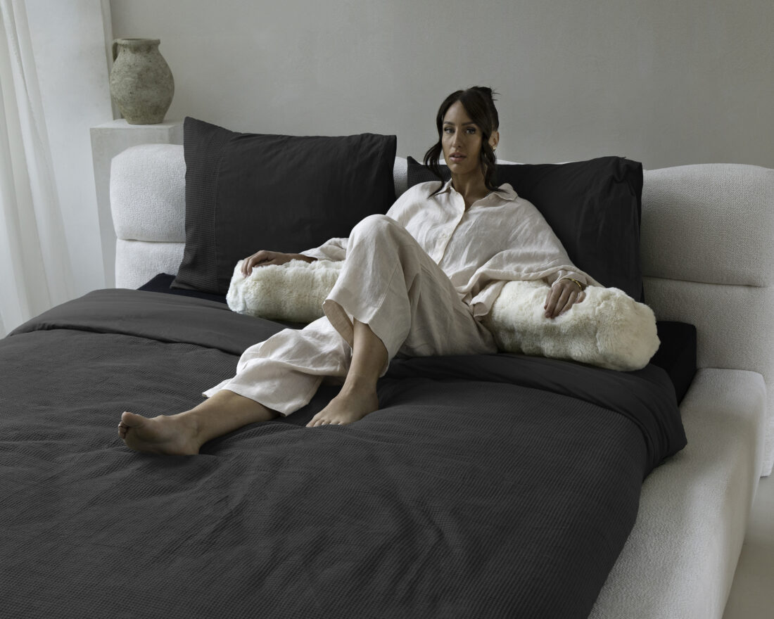 Wafel Antraciet 200 X 200 260