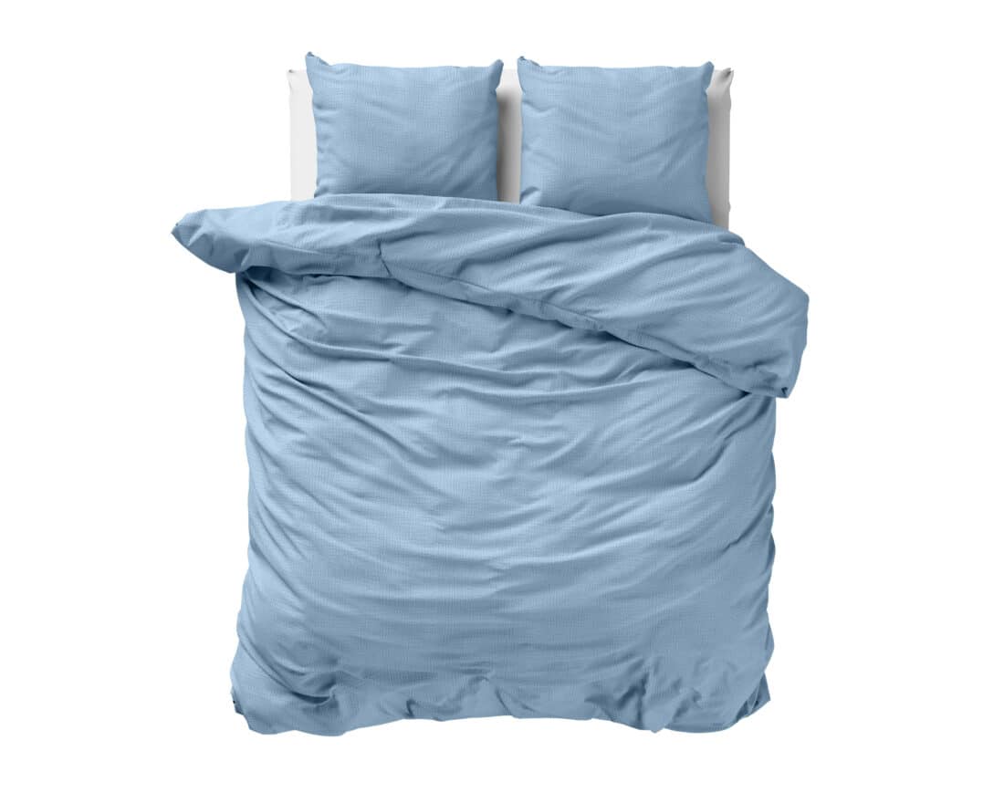 Mousseline Percale Hemelsblauw 200 X 240 Mousseline Percale Hemelsblauw 200 X 240
