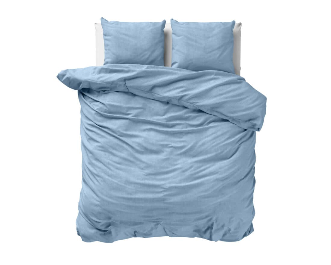 Mousseline Percale Hemelsblauw 200 X 240 Mousseline Percale Hemelsblauw 200 X 240