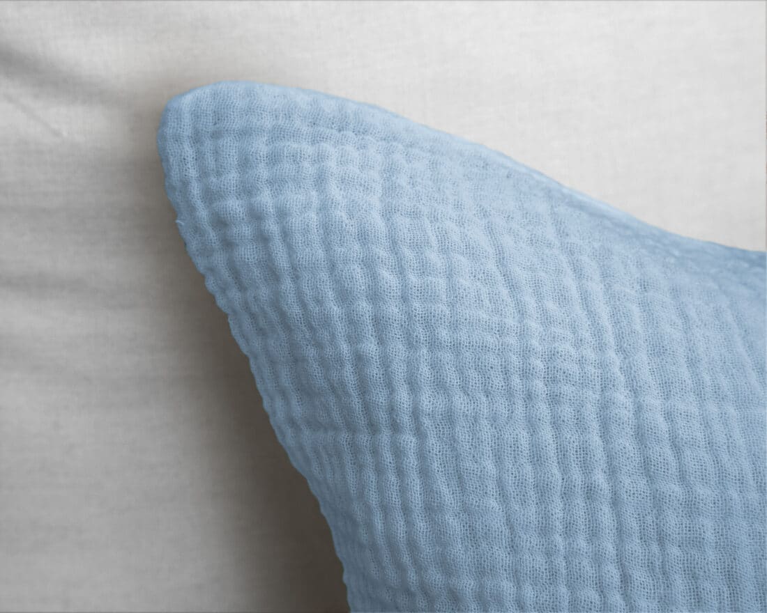 Mousseline Percale Hemelsblauw 200 X 240 Mousseline Percale Hemelsblauw 200 X 240