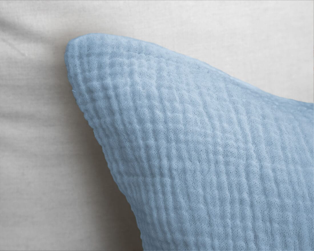 Mousseline Percale Hemelsblauw 200 X 240 Mousseline Percale Hemelsblauw 200 X 240