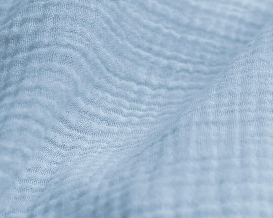 Mousseline Percale Hemelsblauw 200 X 240 Mousseline Percale Hemelsblauw 200 X 240