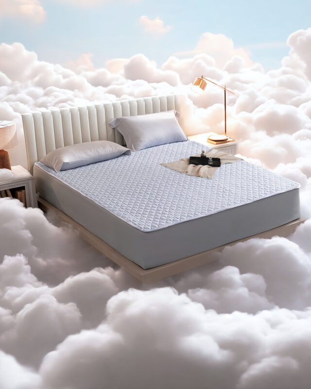 Dreamhouse Blue Cell Qmax Oplegmatras Wit 140 X 200