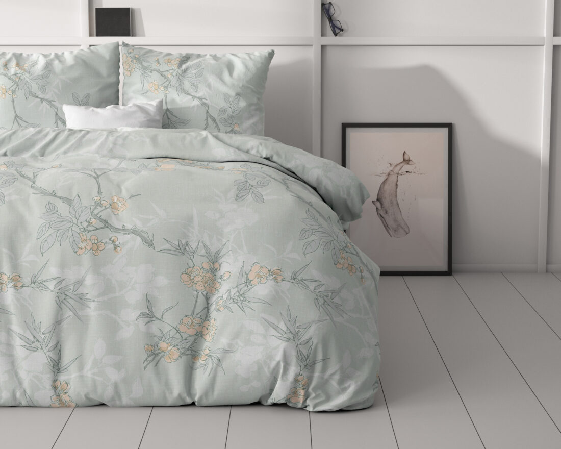 Bloesem Blauw 140 X 220