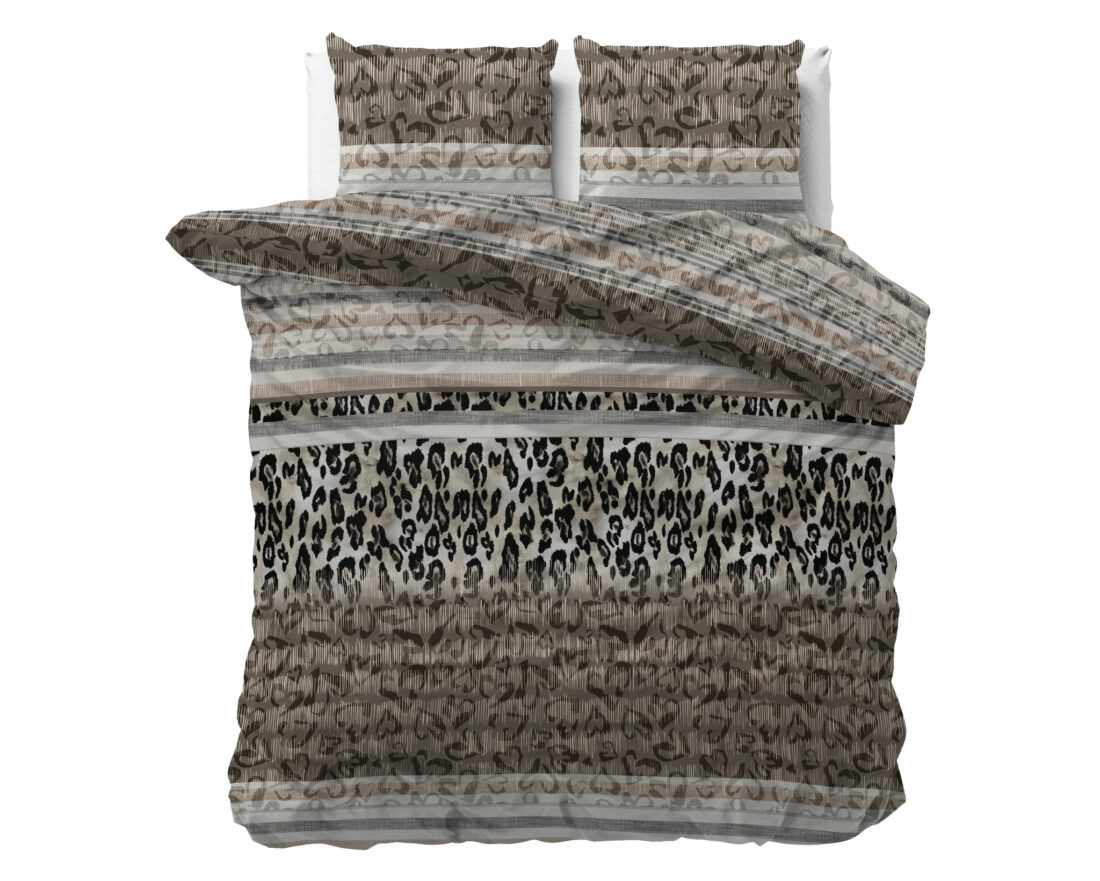 Tijger Luipaard Taupe 200 X 220