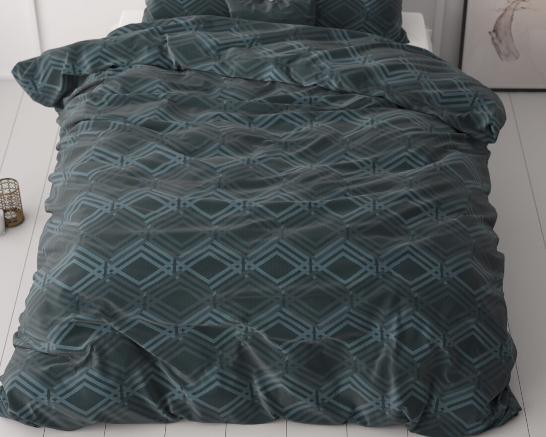 Golvend Marineblauw 140 X 200 220