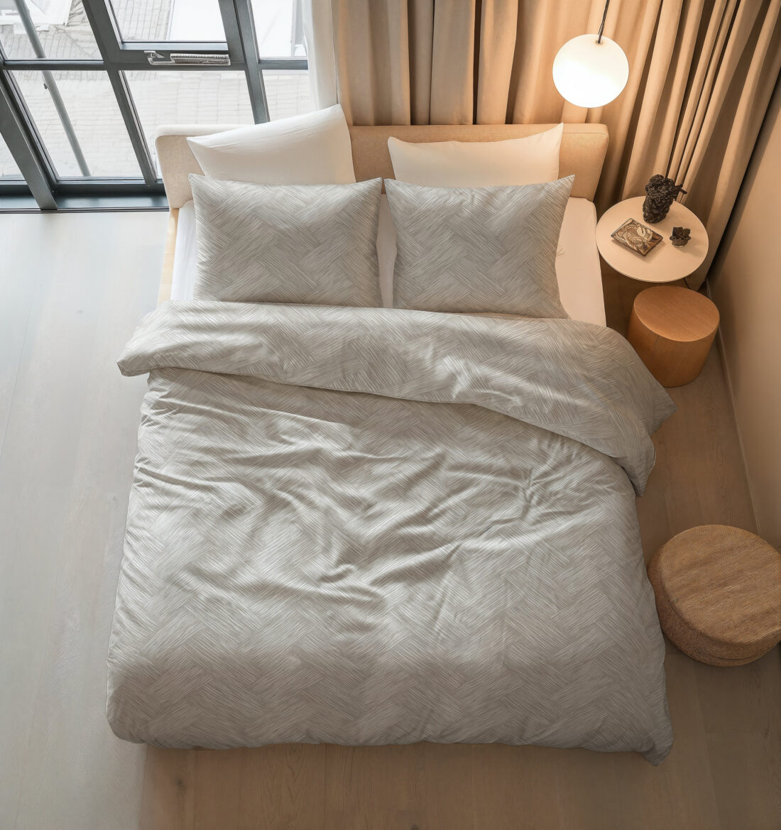 Rotan Zilvergrijs 200 X 200 220