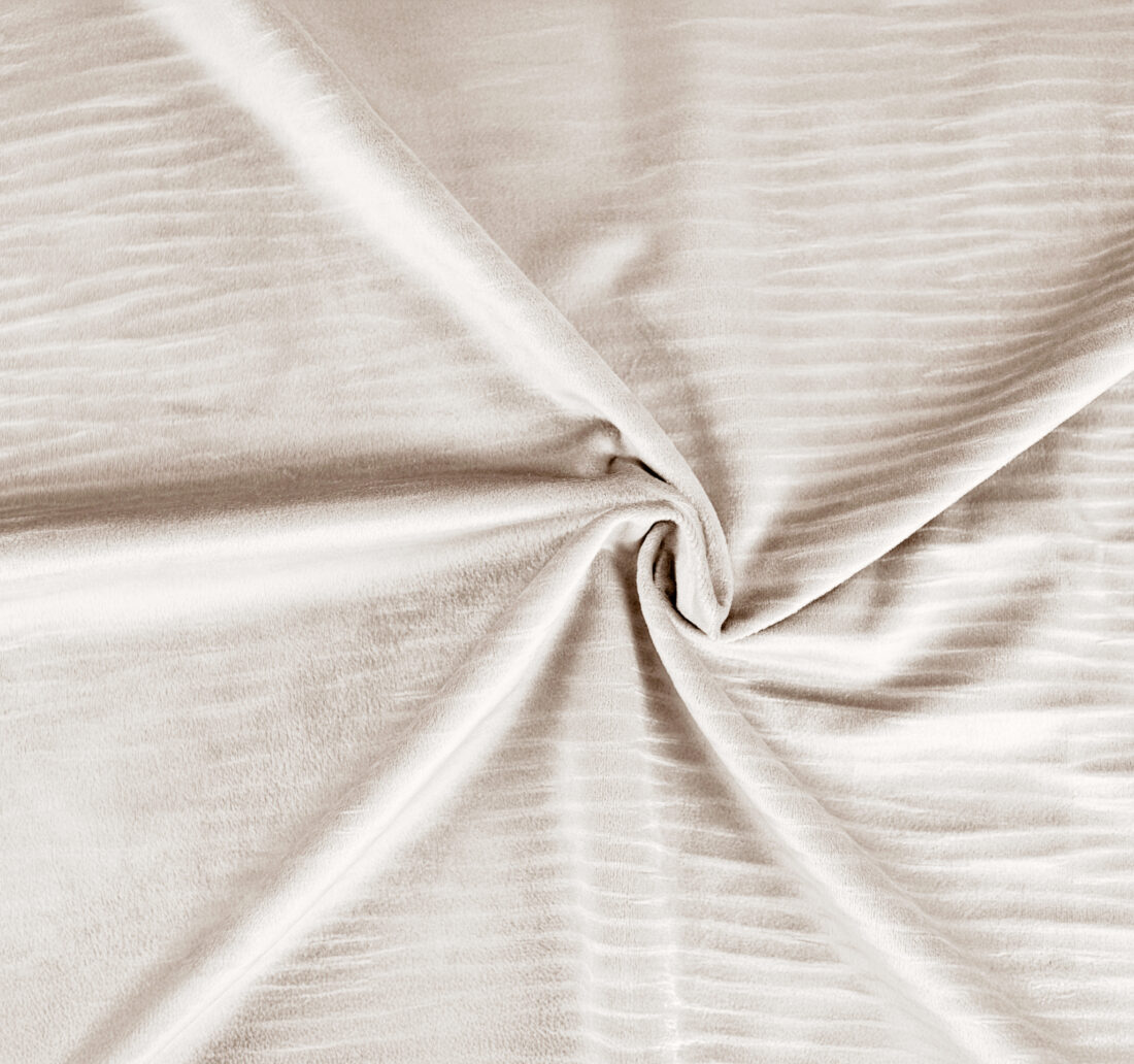 Fluweel Cartier Crme 140 X 220