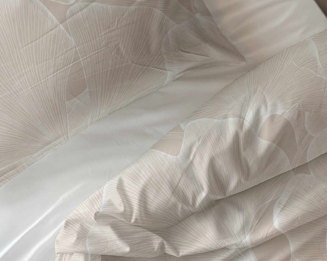 Ginkgo Whisper Zand Grijs 200 X 200 220