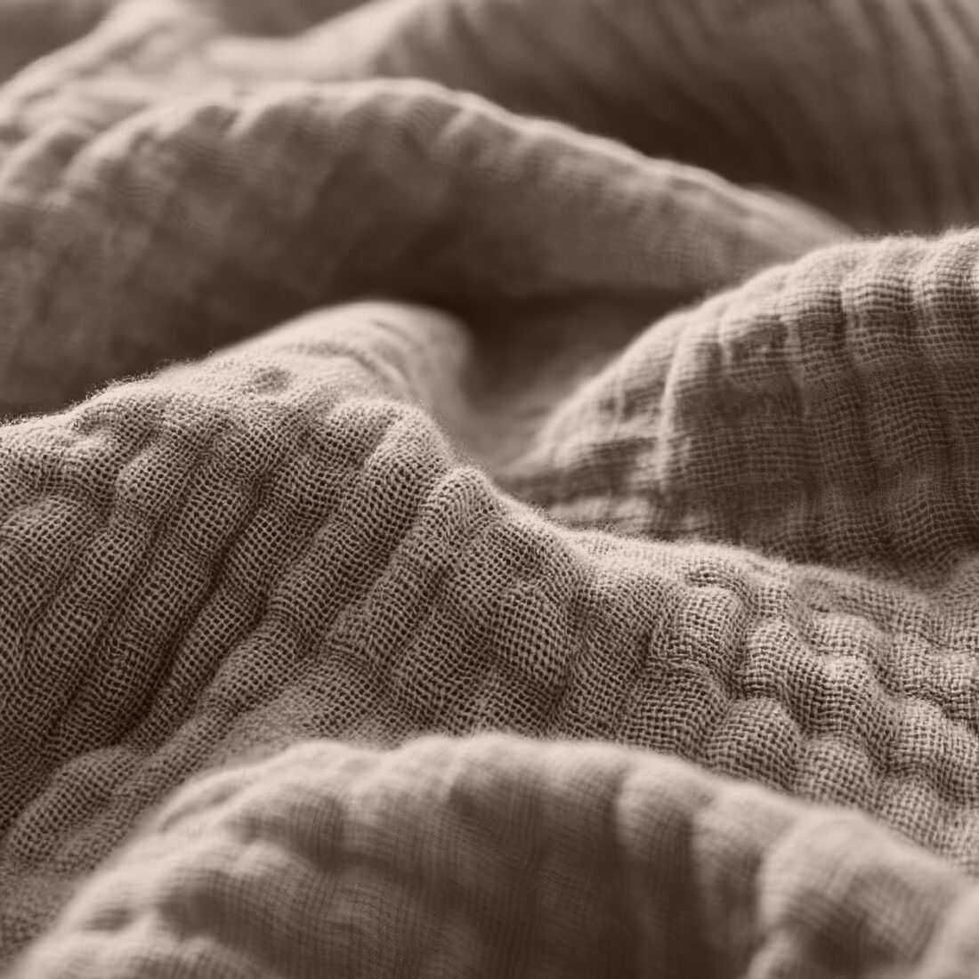 Mousseline Taupe 160 X 200 30