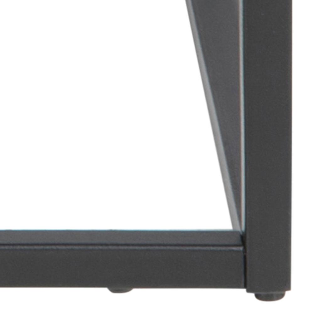 Nachtkastje Newton 8211 Mat Zwart 8211 Metaal 8211 Breedte 45 Cm