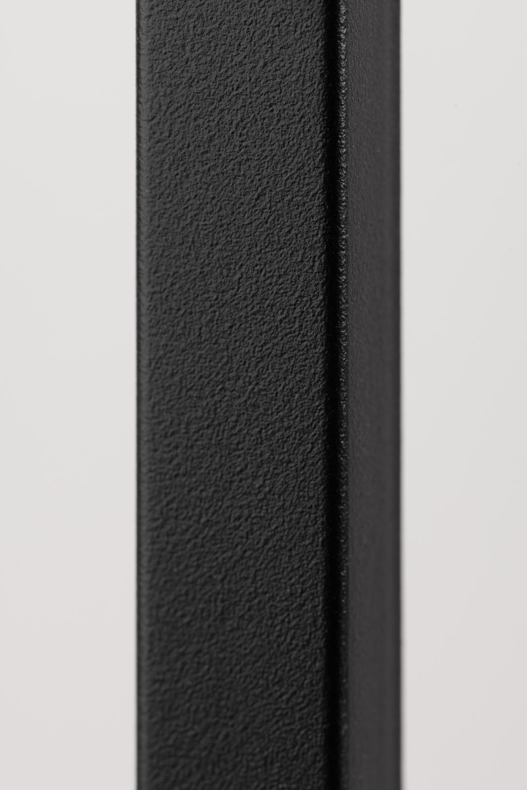 Nachtkastje Newton 8211 Mat Zwart 8211 Metaal 8211 Breedte 45 Cm