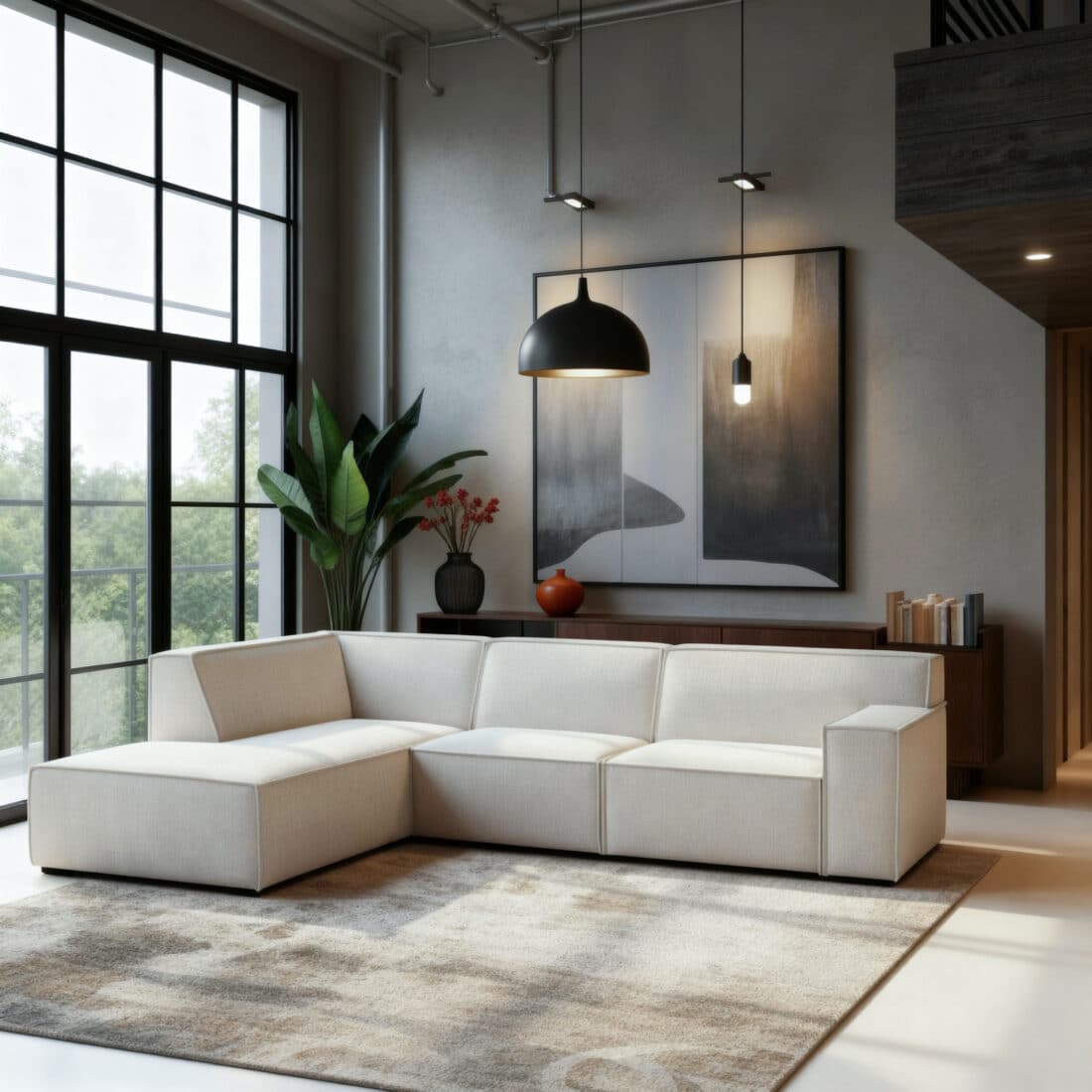 3 Zitsbank Voorstaand Rechts Chaiselongue Benson C460 8211 Stof Cremona 2 Beige 3 Zitsbank Voorstaand Rechts Chaiselongue Benson C460 8211 Stof Cremona 2 Beige