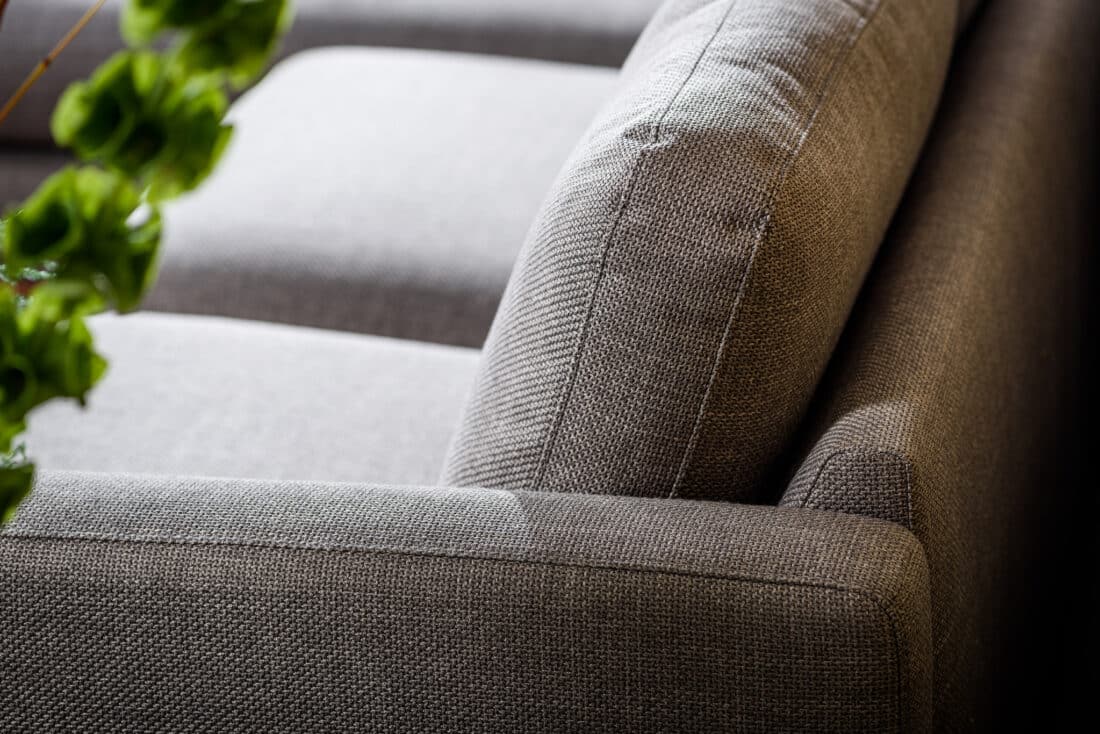 3 Zitsbank Met Chaise Longue L R W520 8211 Geweven Stof Taupe 3 Zitsbank Met Chaise Longue L R W520 8211 Geweven Stof Taupe