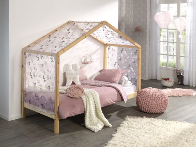 Natuurkleurig Dallas Bed 90 215 200 En Bijbehorende Textielset