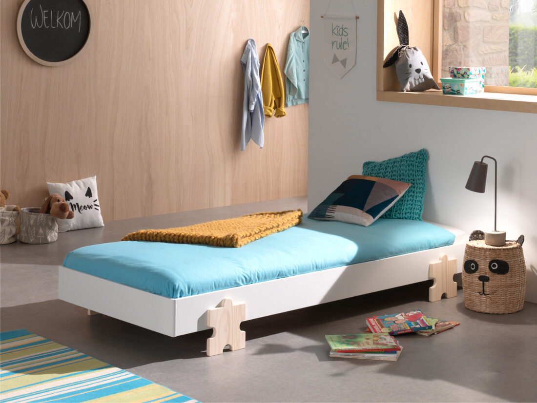 Modulo Bed Puzzel Wit Modulo Bed Puzzel Wit