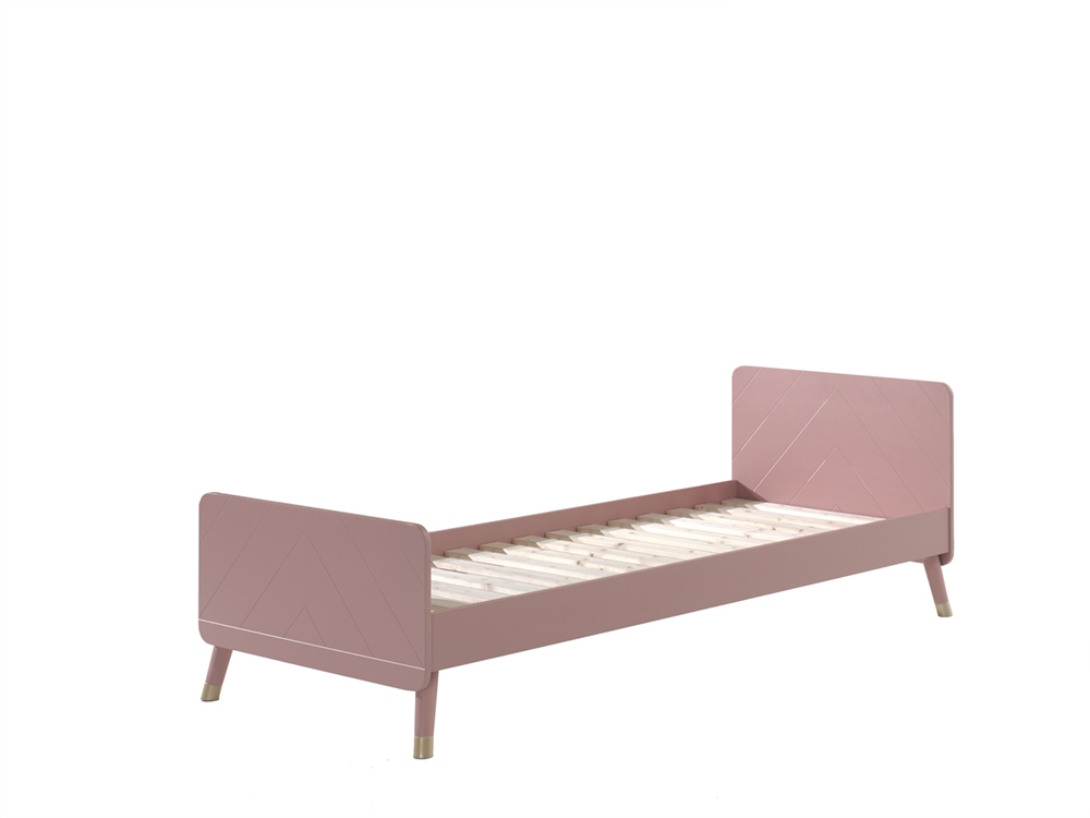 Deze Billy Combinatie Bestaat Uit Het Terra Roze Billy Bed 90x200cm En De Bijpassende Terra Roze Nachttafel