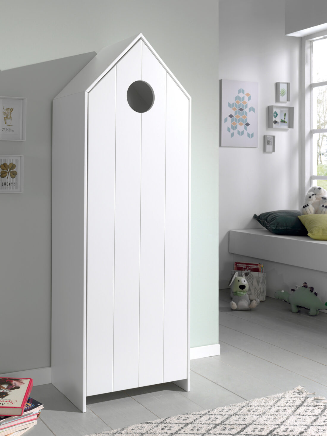 Deze Casami Combinatie Bestaat Uit 3 Kasten 2 Kastjes N Met Een Witte Deur En N Met Een Mintgroene Deur En 1 Open Kast