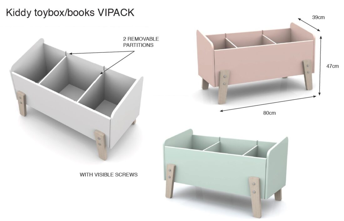 Kiddy Speelkoffer Wit