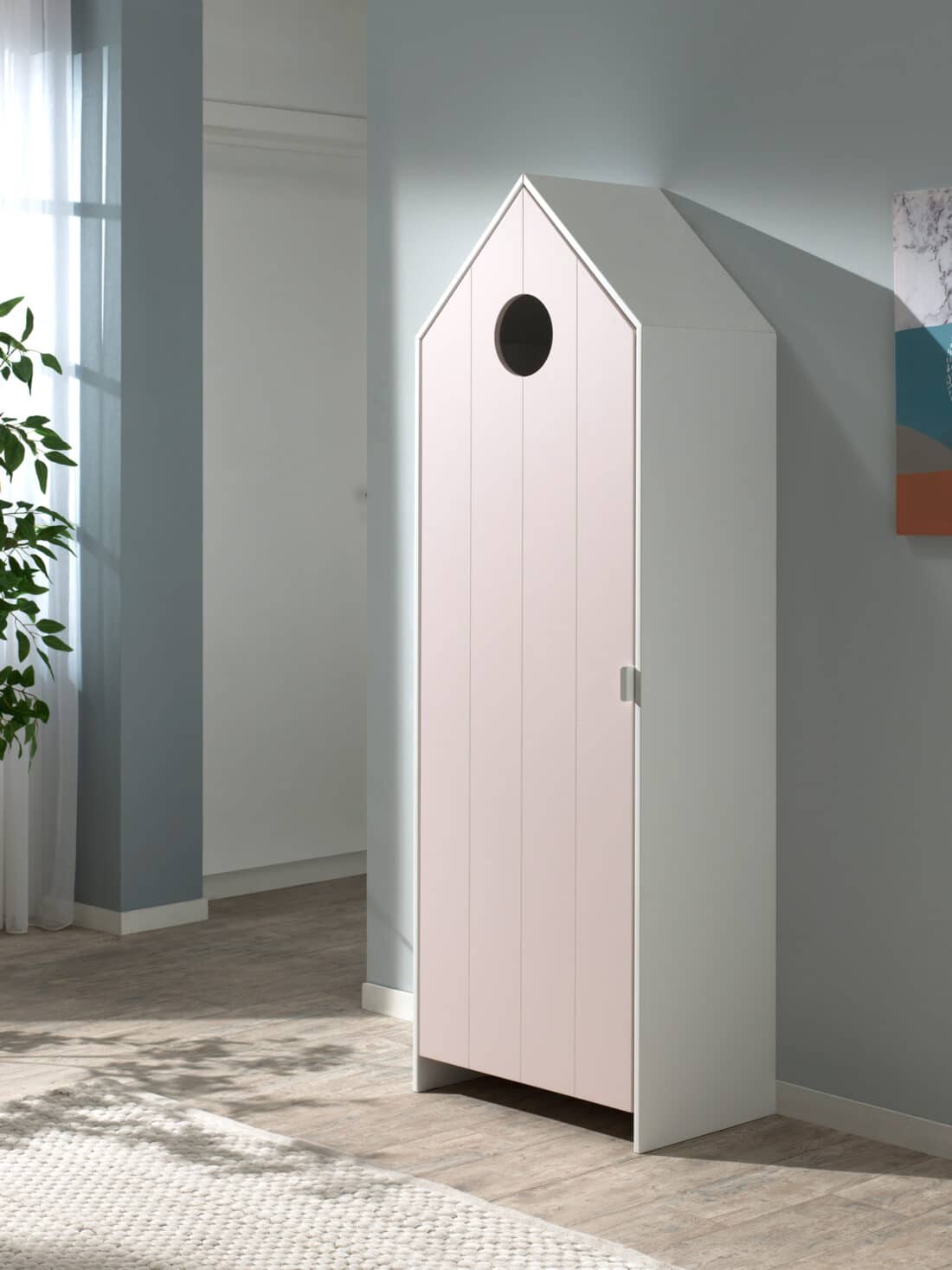 Casami Kast 1 Deur Roze