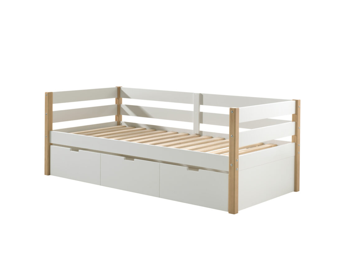 Deze Margrit Combinatie Bestaat Uit Het Margrit Kajuitbed 90 X 200 Cm Met Rolbed