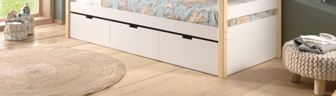 Deze Margrit Combinatie Bestaat Uit Het Margrit Kajuitbed 90 X 200 Cm Met Rolbed