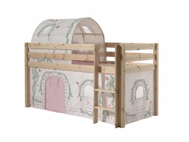 Deze Pino Combinatie Bestaat Uit Een Natuurkleurige Pino Hoogslaper Een Speelgordijn Birdy En Een Tunnel Birdy