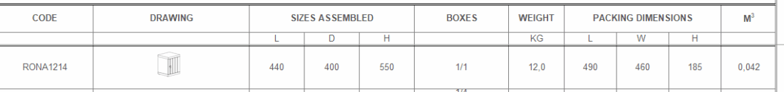 Robin Nachtkastje Wit