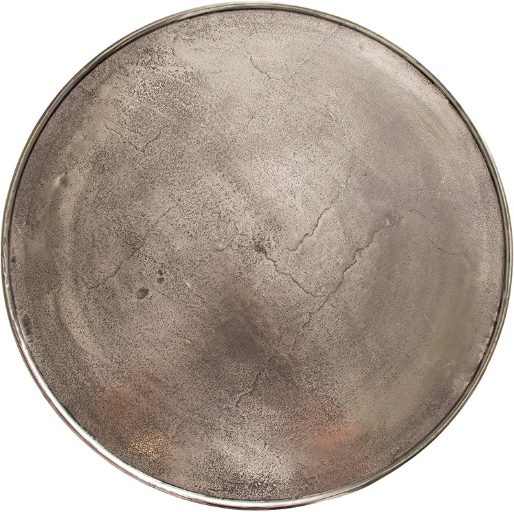 Interlagos Salontafel Set Van 2 Ruw Nikkel Met Zwarte Patina Interlagos Salontafel Set Van 2 Ruw Nikkel Met Zwarte Patina