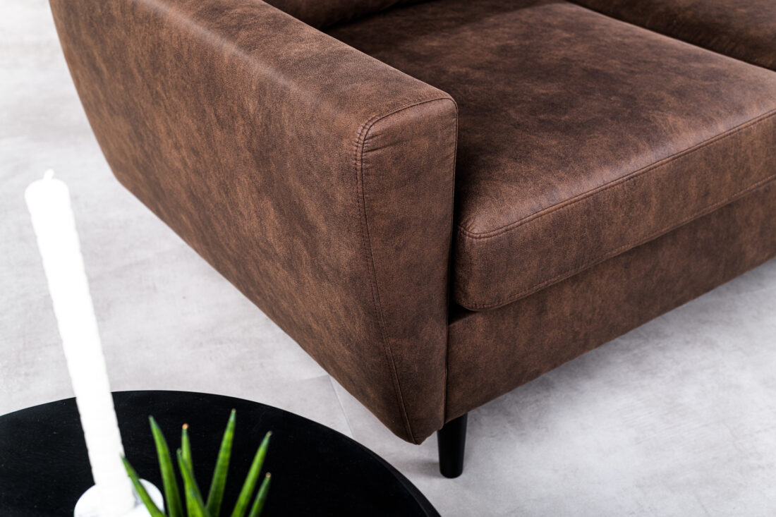 3 Zitsbank Met Chaiselongue Links Of Rechts S430 8211 Stof Savannah Bruin