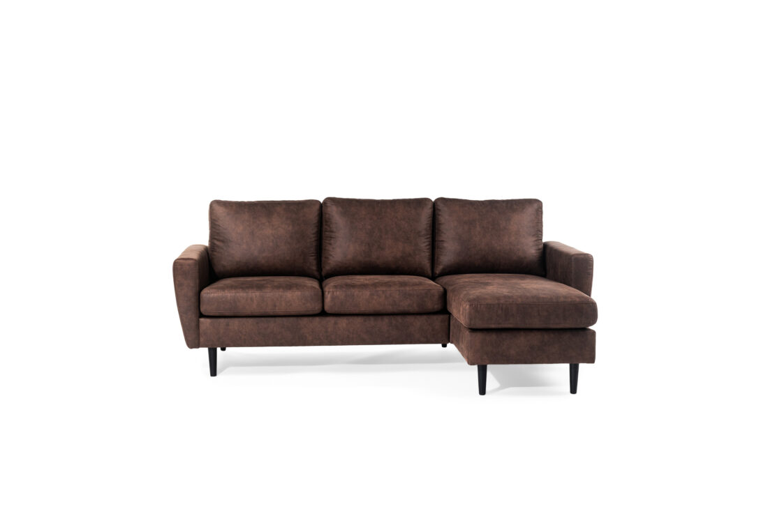 3 Zitsbank Met Chaiselongue Links Of Rechts S430 8211 Stof Savannah Bruin