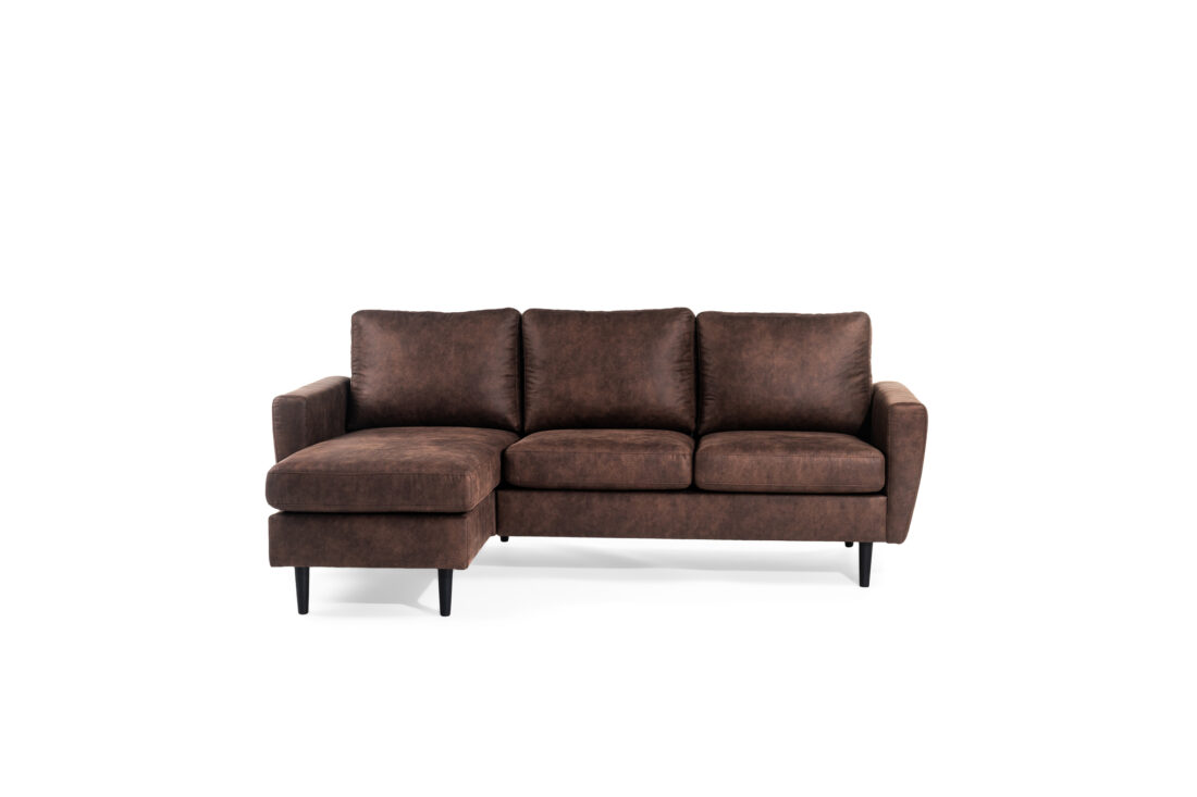 3 Zitsbank Met Chaiselongue Links Of Rechts S430 8211 Stof Savannah Bruin