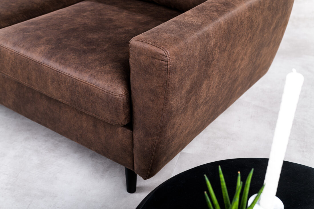 3 Zitsbank Met Chaiselongue Links Of Rechts S430 8211 Stof Savannah Bruin