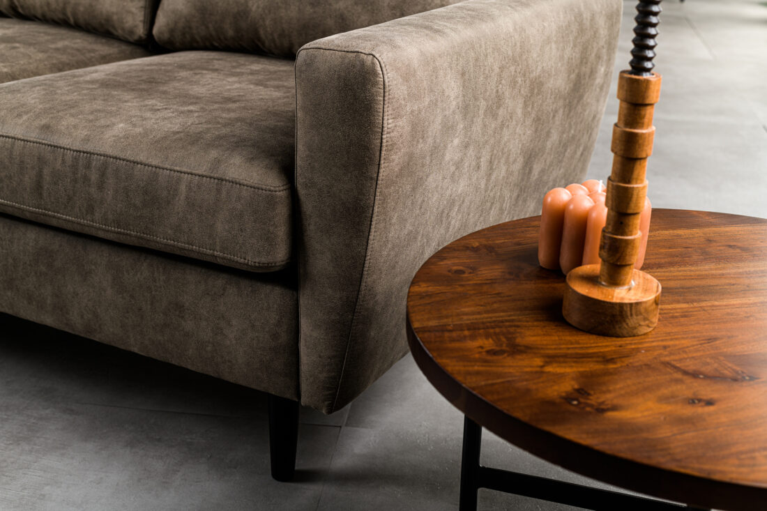 3 Zitsbank Cl L R Stof Savannah S520 Taupe