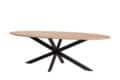 Eetkamertafel Oslo - Acaciahout - Ovaal - 240 cm