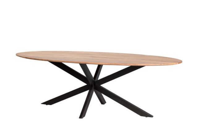 Eetkamertafel Oslo 8211 Acaciahout 8211 Ovaal 8211 240 Cm