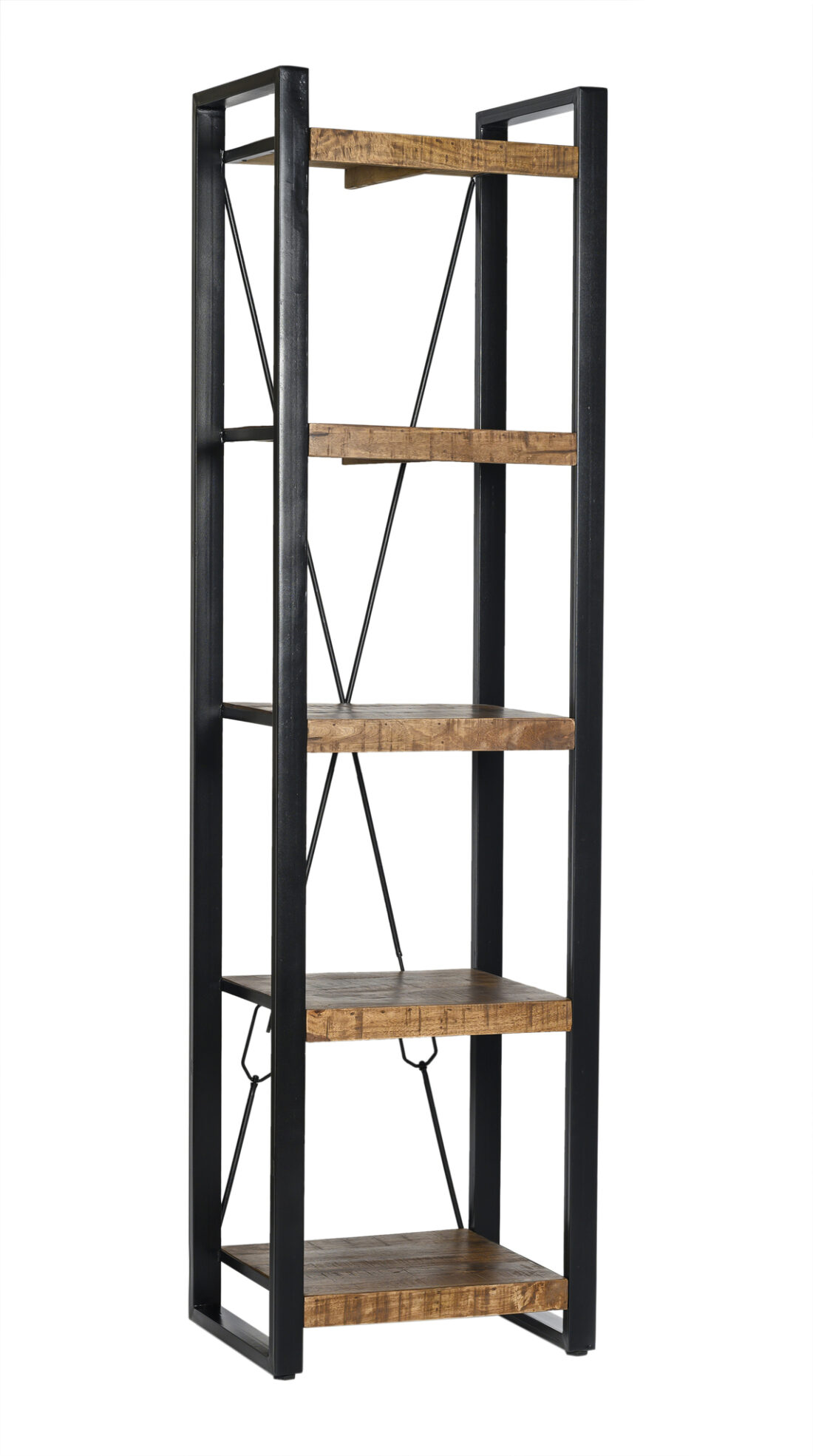 Wandkast Nairobi 8211 Mangohout 8211 Metaal 8211 55 Cm