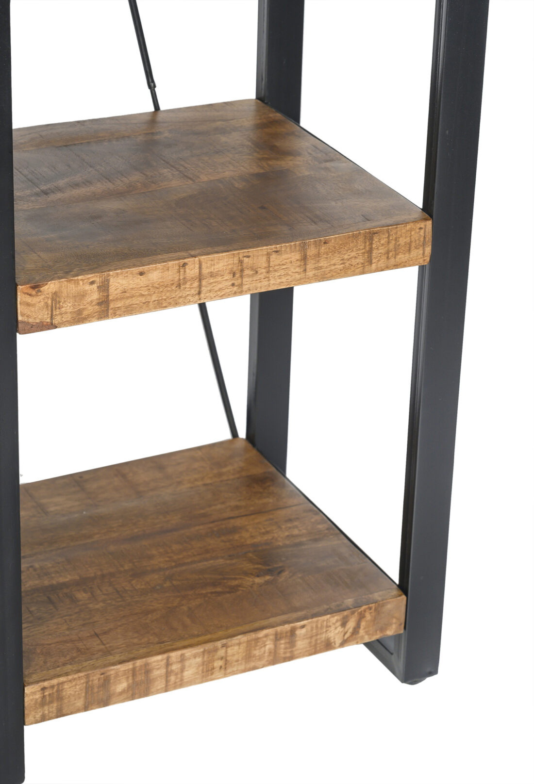 Wandkast Nairobi 8211 Mangohout 8211 Metaal 8211 55 Cm