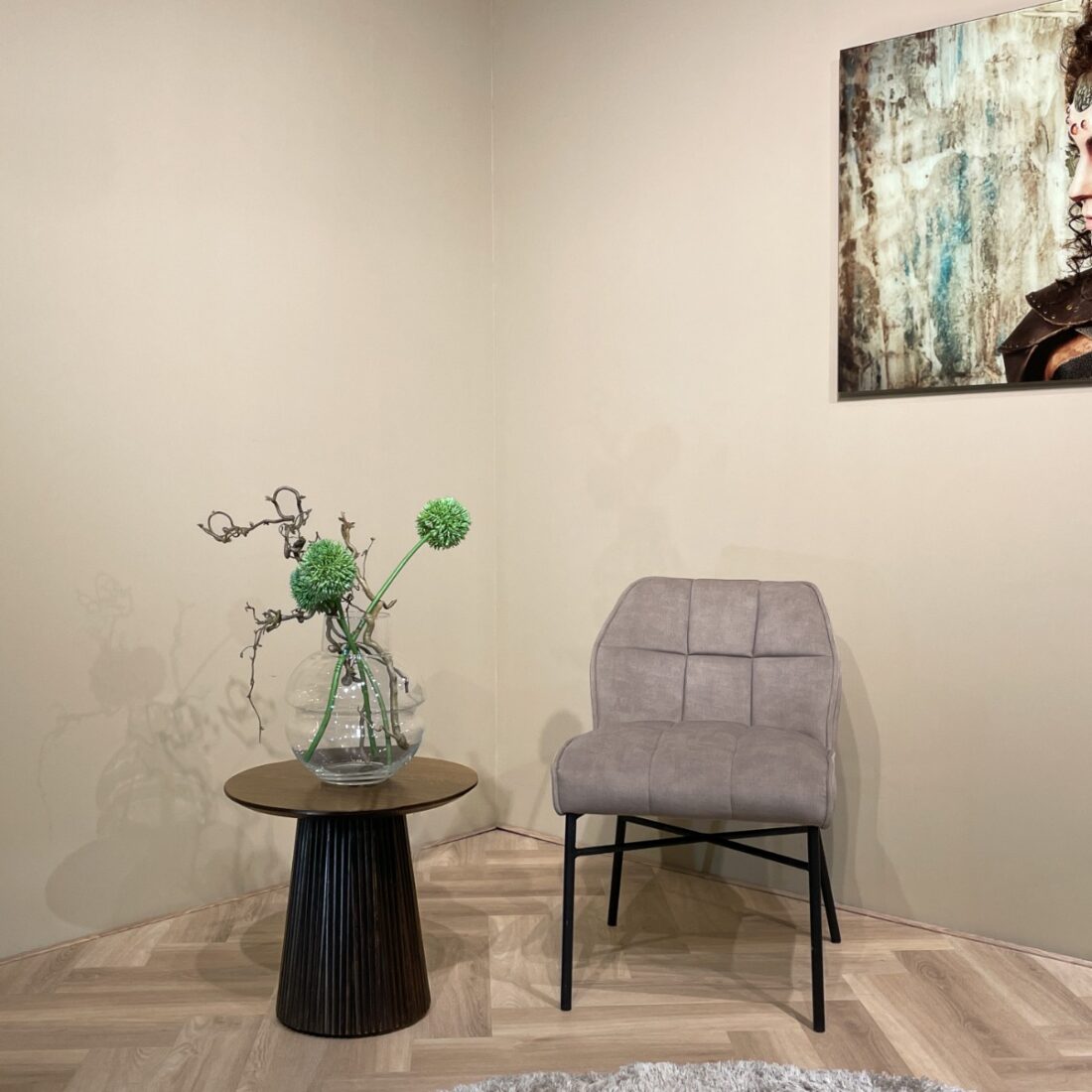 Bijzettafel Salvator 8211 Walnoot Mangohout 8211 Metaal 8211 50 Cm Bijzettafel Salvator 8211 Walnoot Mangohout 8211 Metaal 8211 50 Cm