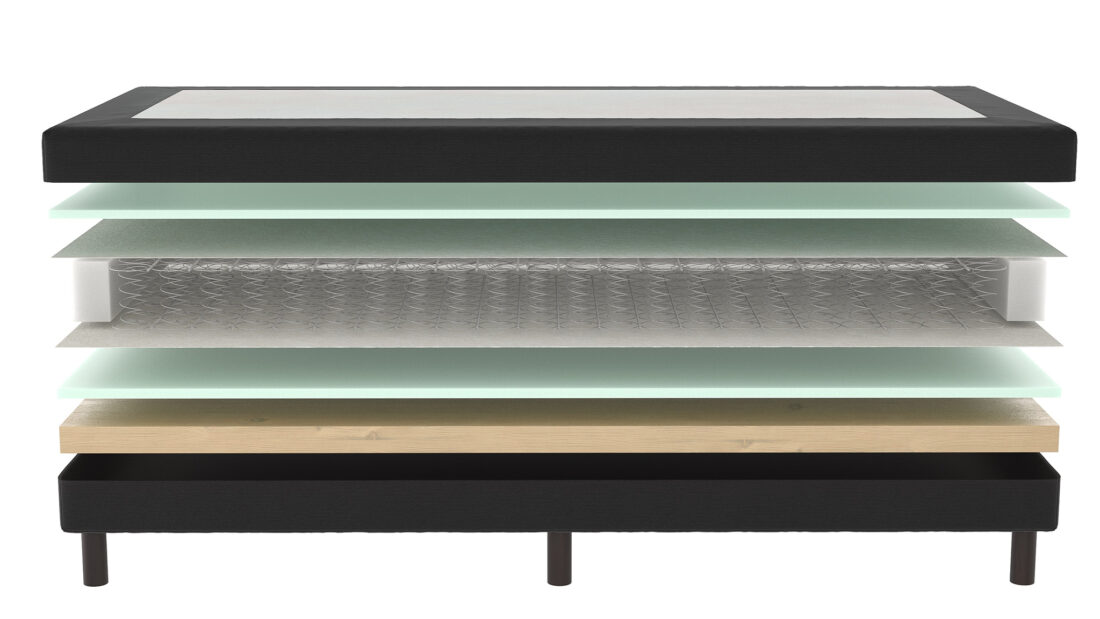 Mrgenn Losse Boxspring Met Bonellvering Zwart 80 215 210 Mrgenn Losse Boxspring Met Bonellvering Zwart 80 215 210