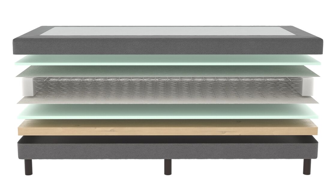 Mrgenn Losse Boxspring Met Bonellvering Antraciet 120 215 200 Mrgenn Losse Boxspring Met Bonellvering Antraciet 120 215 200