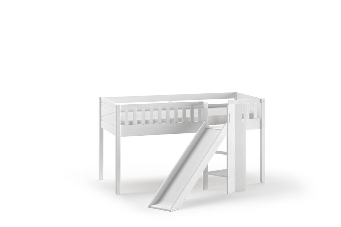 Deze Scott Combinatie Bestaat Uit De Hoogslaper Met Glijbaan En Het Princess Speelgordijn