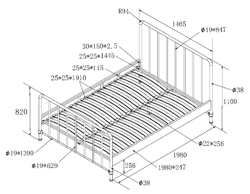 Bronxx Bedmat Olijfgroen 140 215 200 Cm