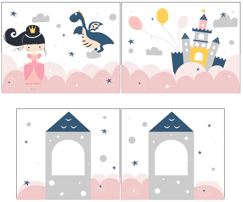 Deze Scott Combinatie Bestaat Uit De Hoogslaper Met Glijbaan En Het Princess Sophie Speelgordijn