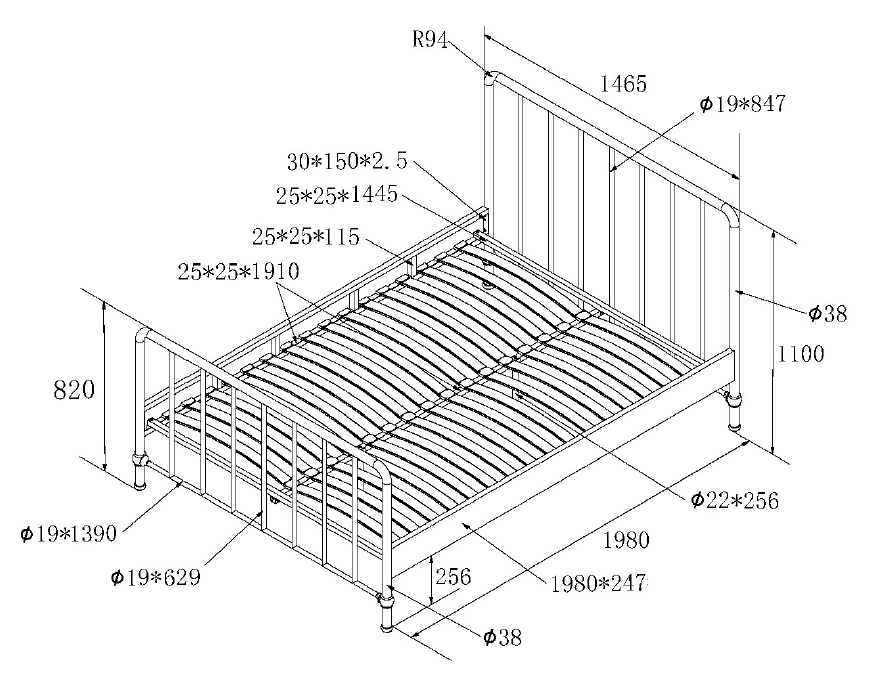 Bronxx Bedmat Zwart 140 215 200 Cm Bronxx Bedmat Zwart 140 215 200 Cm