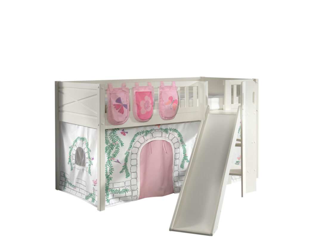 Scott Hoogslaper Met Glijbaan Birdy Speelgordijn Met 3 Bijbehorende Opbergzakjes